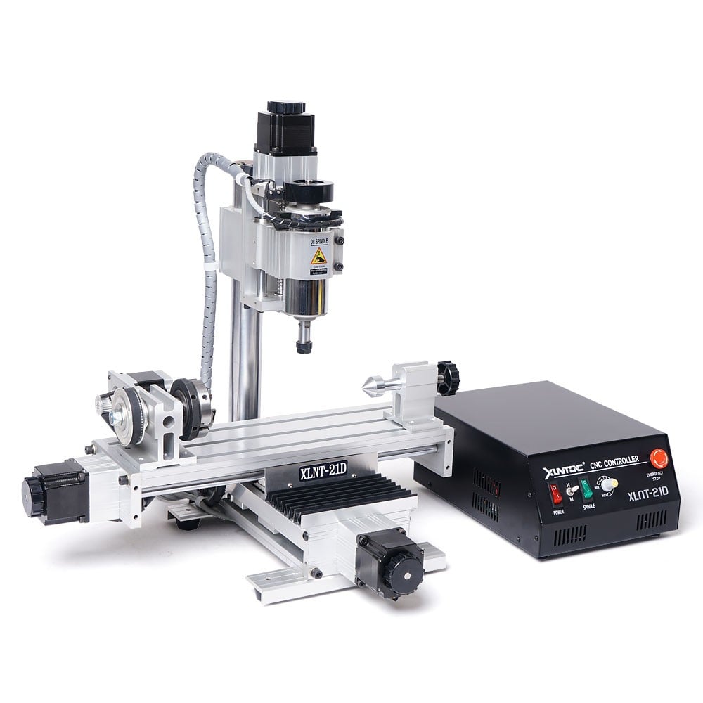 OMIO CNC Mini-Mill XLNT-21D Cross-Feed CNC Router -omiocnc.com