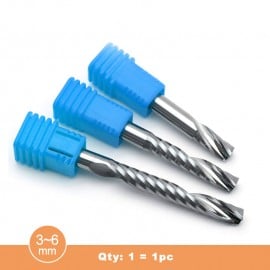 DRM 1~6mm single blades spiral tool