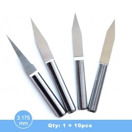 PJ3 (3.175mm) Flat V Shape tool  (Qty:1=10pcs)