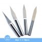 Flat V Shape Milling tools -10pcs -3.175mm