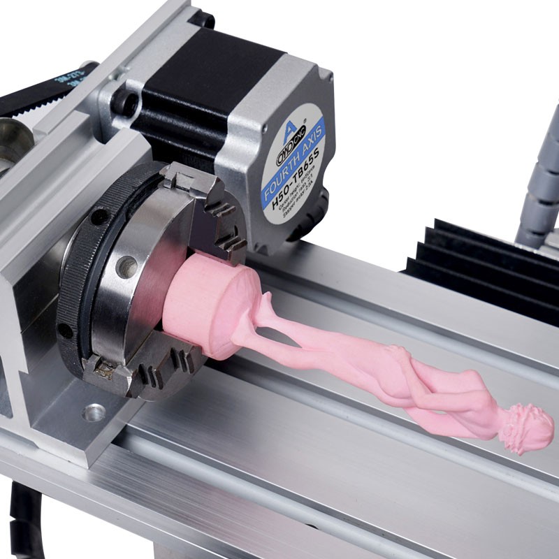 H50-TB65S 4th-axis (A-axis,Rotation-axis) -omiocnc.com