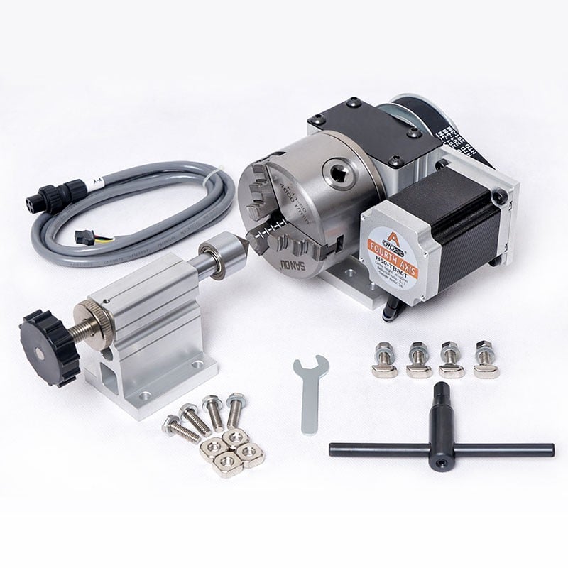 H60-TB80T 4th-axis (A-axis,Rotation-axis) -omiocnc.com