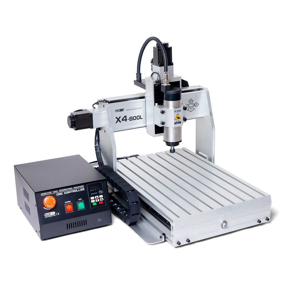オボン X4-800L Metalworking CNC Router --OMIOCNC -omiocnc.com