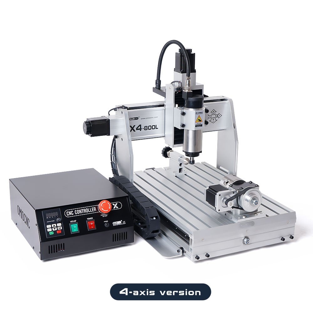 X4-800L Metalworking CNC Router --OMIOCNC -omiocnc.com