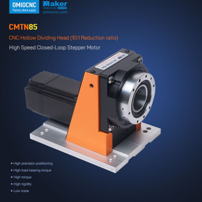 CMTN85 CNC Rotary Table - High-Precision Hollow Rotating Platform | OMIOCNC