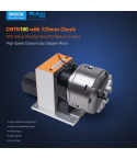 CMTN100 CNC Rotary Table with 125mm Chuck - Hollow Dividing Head | OMIOCNC