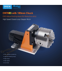 CMTN85 CNC Rotary Table with K11-100 Chuck - Hollow Dividing Head | OMIOCNC