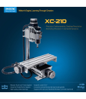 OMIOCNC XC-21D Compact Industrial CNC Router – Desktop Engraving Machine for Maker Education & Home Workshop