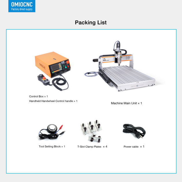 OMIOCNC OMIOCNC X8-2200EPL CNC Router | 10-Year Flagship with EPL