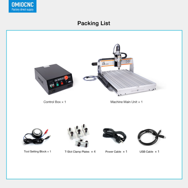 Omin ページ OMIOCNC OMIOCNC X8-2200L CNC Router | Most Powerful Desktop CNC