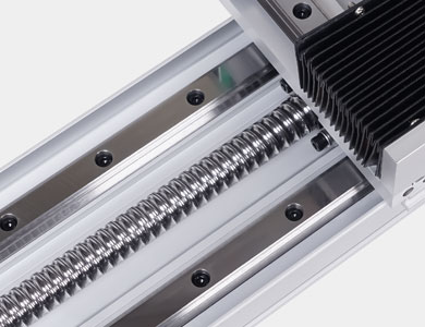 MPC-125 CNC Router XYZ-axis with H20 square linear guide rails and 2010 ball screws