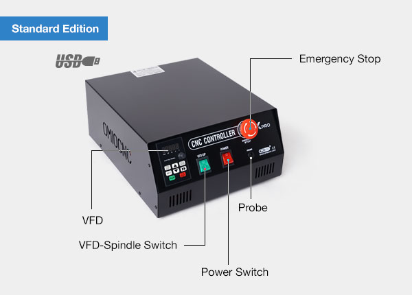 OMIOCNC X-Pro Mach3 Controller for X6 Pro CNC Router