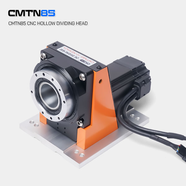 CMTN85 hollow rotating platform detail – high-precision gear transmission