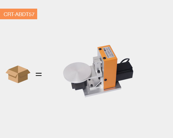 CRT-ABDT57 CNC rotary table standard packing list