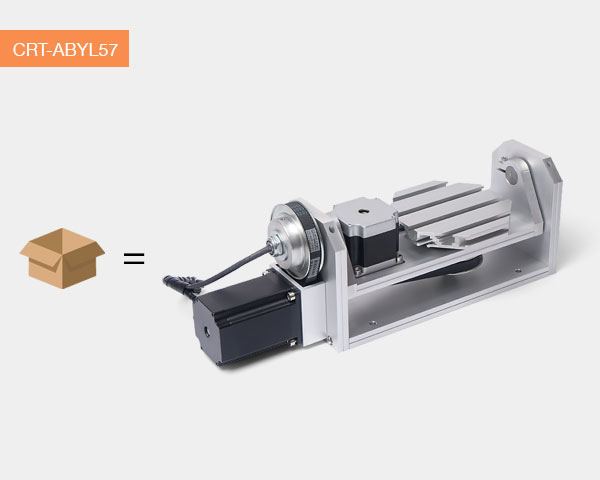 CRT-ABYL57 CNC rotary table standard packing list