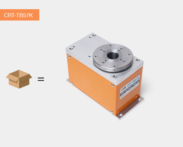 CRT-TB57K CNC rotary table standard packing list