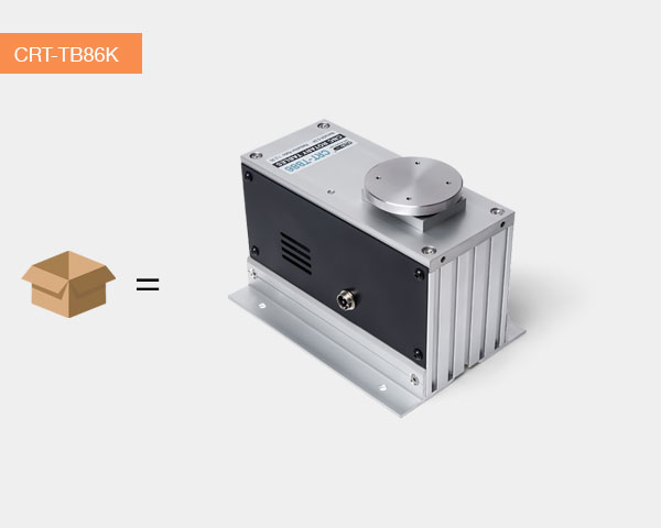 CRT-TB86K CNC rotary table standard packing list