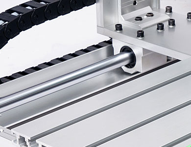 X3-WS compact CNC machine 6061-T5 extruded aluminum alloy frame