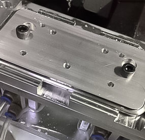 X6 Pro CNC Router drilling aluminum alloy