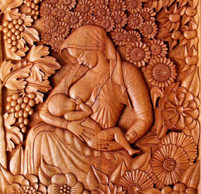X6 Pro CNC Router wood engraving art