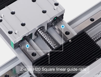 X6 Pro Z-axis H20 square linear guide rail