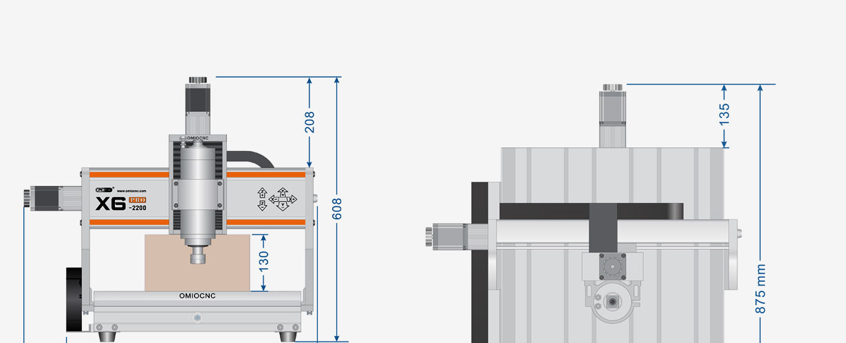 OMIOCNC X6 Pro Desktop CNC Router – OMIOCNC Flagship CNC Engraving