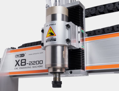 X8-2200L ER20 2.2KW water-cooled spindle