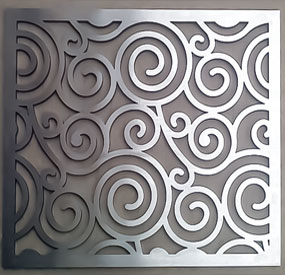 X8-2200L CNC Router cutting 1mm stainless steel