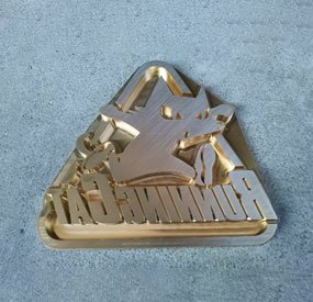 X8-2200L CNC Router engraving copper mold
