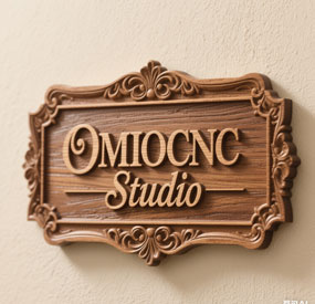 XC-21D compact CNC router engraving custom wooden signage