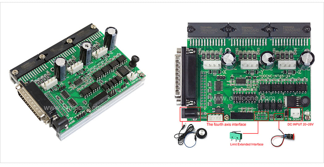 NT65-3X 3-Axis stepper drive